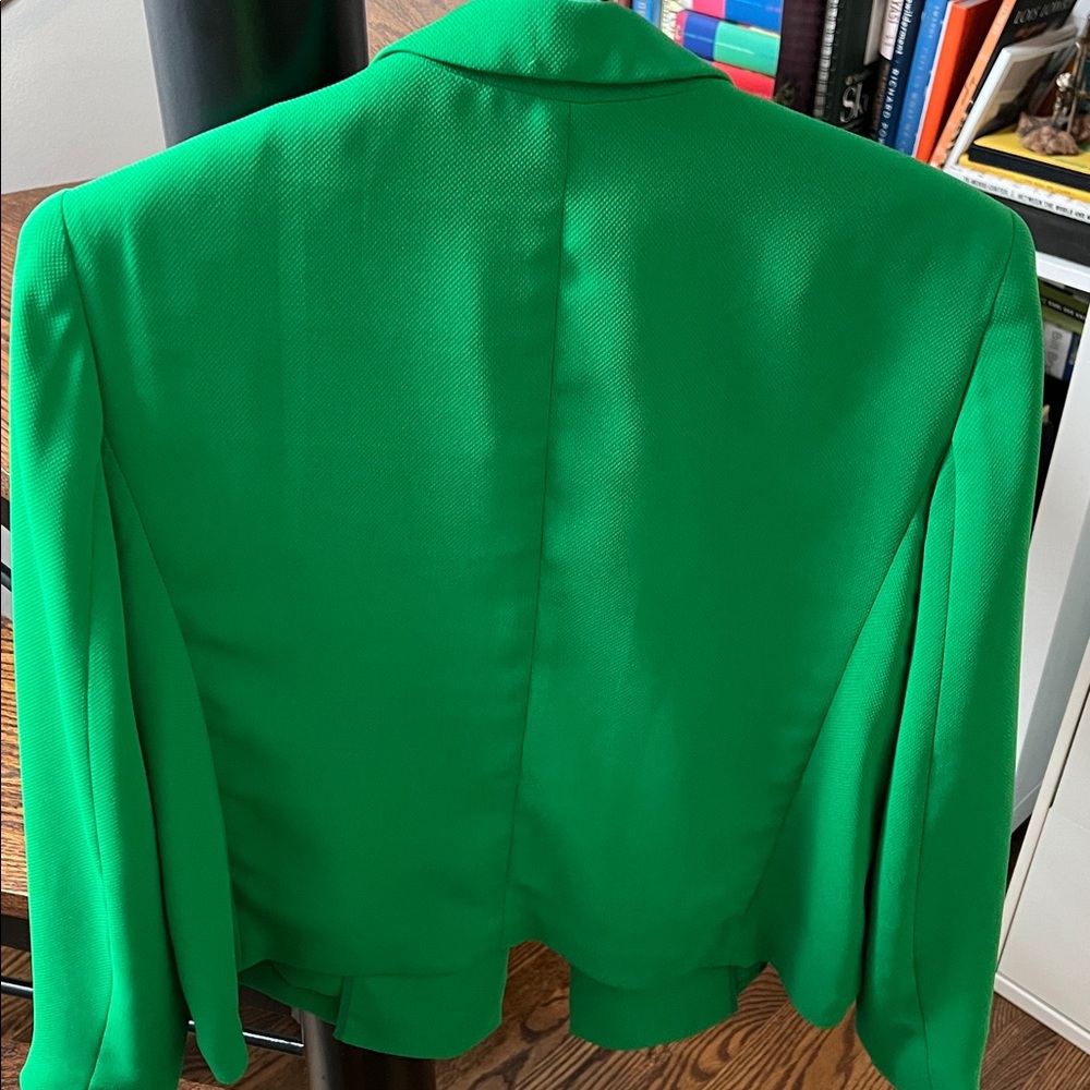 Club Monaco Parrot Green Blazer Size 8 - Picture 5 of 5